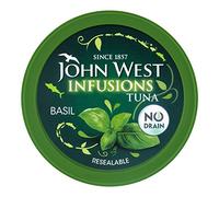 John West - Infusioni di tonno con basilico, 80 g