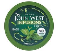 John West Infusioni Di Tonno Con Basilico 80g (Confezione da 6)