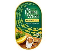 John West Kipper filetti in olio 160 g - confezione da 6