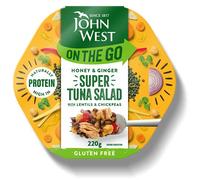 John West OnThe Go Miele & Zenzero Super Tonno Insalata 220G, 1 x 1 g