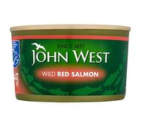 John West Rosso Salmone Selvaggio (213g) (Confezione da 6)