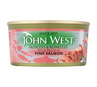 John West Salmone rosa senza pelle e disossato, 170 g