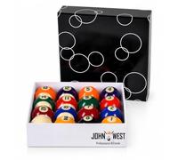 John West Set completo di palline da biliardo da 57 mm