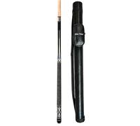 John West Set da biliardo professionale, 2 pezzi, 147 cm, in legno d'acero