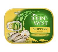 John West Skippers Legno Affumicato Brisling in Olio di Girasole 106g