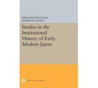 John Whitney Hall Mar Studies in the Institutional History of Early (Tascabile)