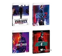 John Wick 1-2-3-4 -la saga completa blu ray Ediz. Italiana