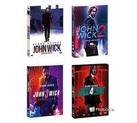 John Wick 1-2-3-4 -la saga completa dvd Ediz. Italiana