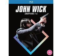 John Wick: Chapters 1-4 (Blu-ray) Jason Mantzoukas Claudia Gerini Mark Dacascos
