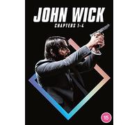 John Wick 1 - 4 Box Set (DVD)