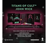 John Wick 10th Anniversary Titans of Cult [4K Ultra HD] [2014] [Blu-ray] [Region Free]