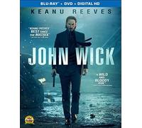 John Wick (Blu-ray) Keanu Reeves Adrianne Palicki Bridget Regan Willem Dafoe