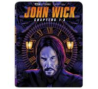 John Wick: Chapters 1-3 (4K UHD Blu-ray) Keanu Reeves Ian McShane Lance Reddick