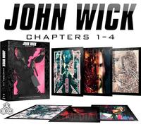 John Wick: Collezione Capitoli 1-4 [Blu-ray + DVD + Digitale] [Region Free]