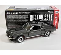 John Wick Ford Mustang 1969 1:18 Scala Auto World AWSS145