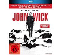 John Wick + John Wick: Kapitel 2 - Limited Fan Edition (2 Blu-rays in veredelter O-Card)