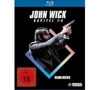 John Wick - Kapitel 1-4 (Blu-ray) Laurence Fishburne Chad Stahelski Keanu Reeves