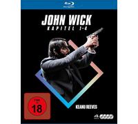 John Wick - Kapitel 1-4 (Blu-ray) Laurence Fishburne Chad Stahelski Keanu Reeves