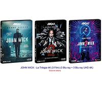 JOHN WICK - La Trilogia 4K (3 Film) (3 Blu-ray + 3 Blu-ray UHD 4K) Ed. italiana