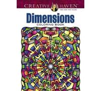 John Wik Creative Haven Dimensions Coloring Book (Tascabile) Creative Haven