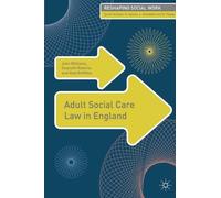 John Williams Aled Griffiths Gwyneth Ro Adult Social Care Law in En (Tascabile)