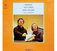 JOHN WILLIAMS / DANIEL BARENBOIM, ENGLISH CHA - rodrigo: concierto de aranjuez / villa-lobos: concerto for guitar LP