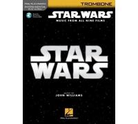 John Williams Star Wars - Instrumental Play-Along - Trombone Book/On (Tascabile)