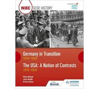 John Wright R. WJEC GCSE History: Germany in Transition, 1919-1939 (Tascabile)
