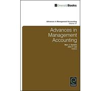 John Y. Lee Advances in Management Accounting (Copertina rigida)