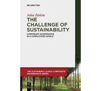 John Zinkin The Challenge of Sustainability (Tascabile)