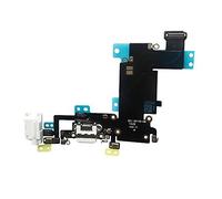 Johncase New OEM Porta di Ricarica USB connettore Dock Cavo Flex + Microfono + Cuffie Audio Jack Parte di Ricambio per iPhone iPhone 6s Plus iPhone 6s Plus White