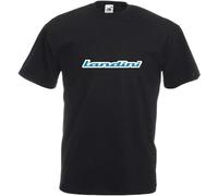 Johniel Landini Tractors T-Camicie e T-Shirt Various Sizes & Colours Tractor Farming Enthusiast Black(Large)