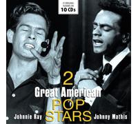 Johnnie Ray & Johnny Mathis 2 Great American Pop Stars (CD) Box Set