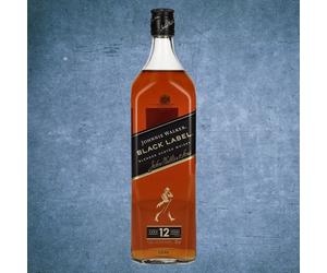 Johnnie Walker Black Label - 12y.o. Blended Scotch Whisky - 1L - IT