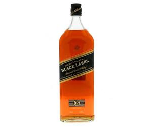 Johnnie Walker - Black Label Blended Scotch (1.5 Litre) - 12 year old Whisky