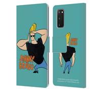 JOHNNY BRAVO GRAFICA CUSTODIA COVER PORTAFOGLIO IN PELLE PER SAMSUNG TELEFONI 1