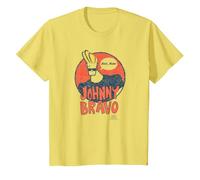 Johnny Bravo Wants Me Maglietta, Bambini, Limone, 8 Anni