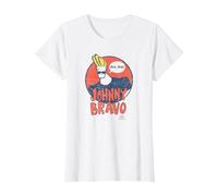 Johnny Bravo Wants Me Maglietta, Donna, Bianco, M