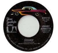 JOHNNY BURNETTE - dreamin' / little boy sad 45 rpm single