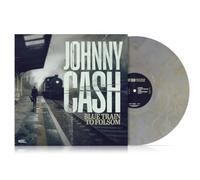 johnny cash: blue train to folsom (marbled trasnparent