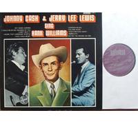 JOHNNY CASH & JERRY LEE LEWIS - JOHNNY CASH & JERRY LEE LEWIS SING HANK WILLIAMS / Bildhülle 1971 Deutsche Pressung / bellaphon # BI 1572