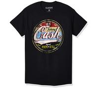 Johnny Cash Original Rock And Roll - Maglietta da Uomo, Colore: Nero - Nero - L