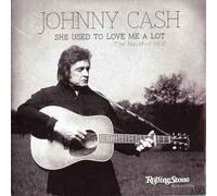 JOHNNY CASH - she used to love me a lot / she used to love me a lot (jc / ec version 45 rpm single