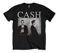 Johnny Cash - T-Shirt # M Black Unisex # Mug Shot