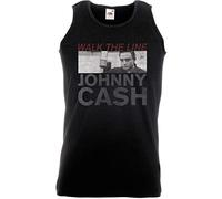 Johnny Cash - T-Shirt # Xl Black Unisex # Studio Shot