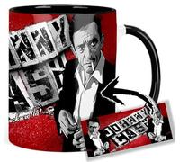 Johnny Cash Tazza Interna e Maniglia Nera Ceramica Mug