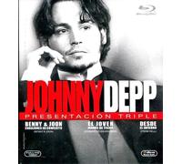 Johnny Depp 3-Movie Blu-ray Collection: Benny & Joon / Edward Scissorhands / From Hell [Spanish Artwork]