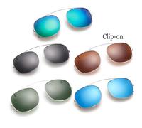 Johnny Depp Lemtosh Occhiali da sole polarizzati Clip-on Uomo Donna Luxury Brand Driver Shade