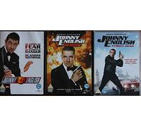 JOHNNY ENGLISH TRILOGY 3 dvds: JOHNNY ENGLISH 1 + 2 REBORN + 3 STRIKES AGAIN ultimate complete collection