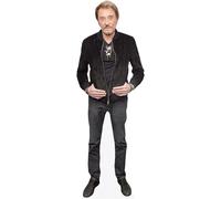 Johnny Hallyday (Black Outfit) a grandezza naturale